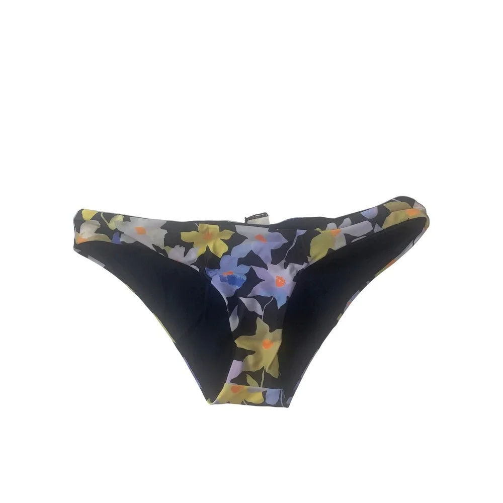 L*Space Sandy Bottoms Floral Bikini Bottoms Size S Swimwear